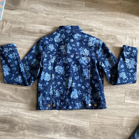 Floral Jean Jacket - Ladies Medium - Picture 6 of 9
